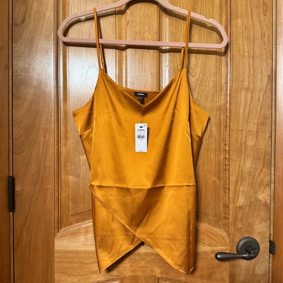 Express Mustard Yellow Camisole NWT - Picture 2 of 5